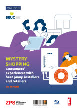 Mystery shopping on heat pumps: cover of the report