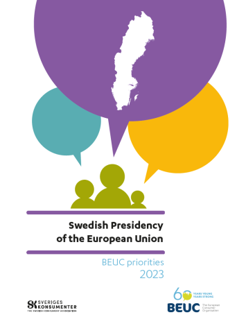 Cover for the Memorandum for the Swedish Presidency