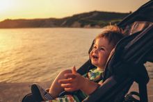 Baby in carrier