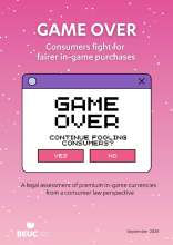 cover of report Game Over