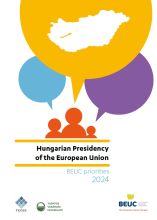 cover for the Hungarian Presidency of the EU, BEUC priorities