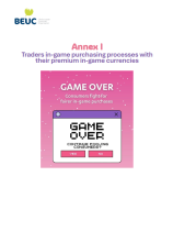 Annex I Game over