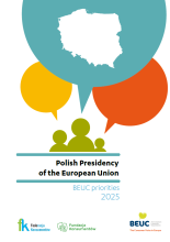 BEUC priorities for the 2025 Polish Presidency