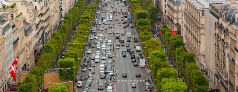 Traffic in Paris